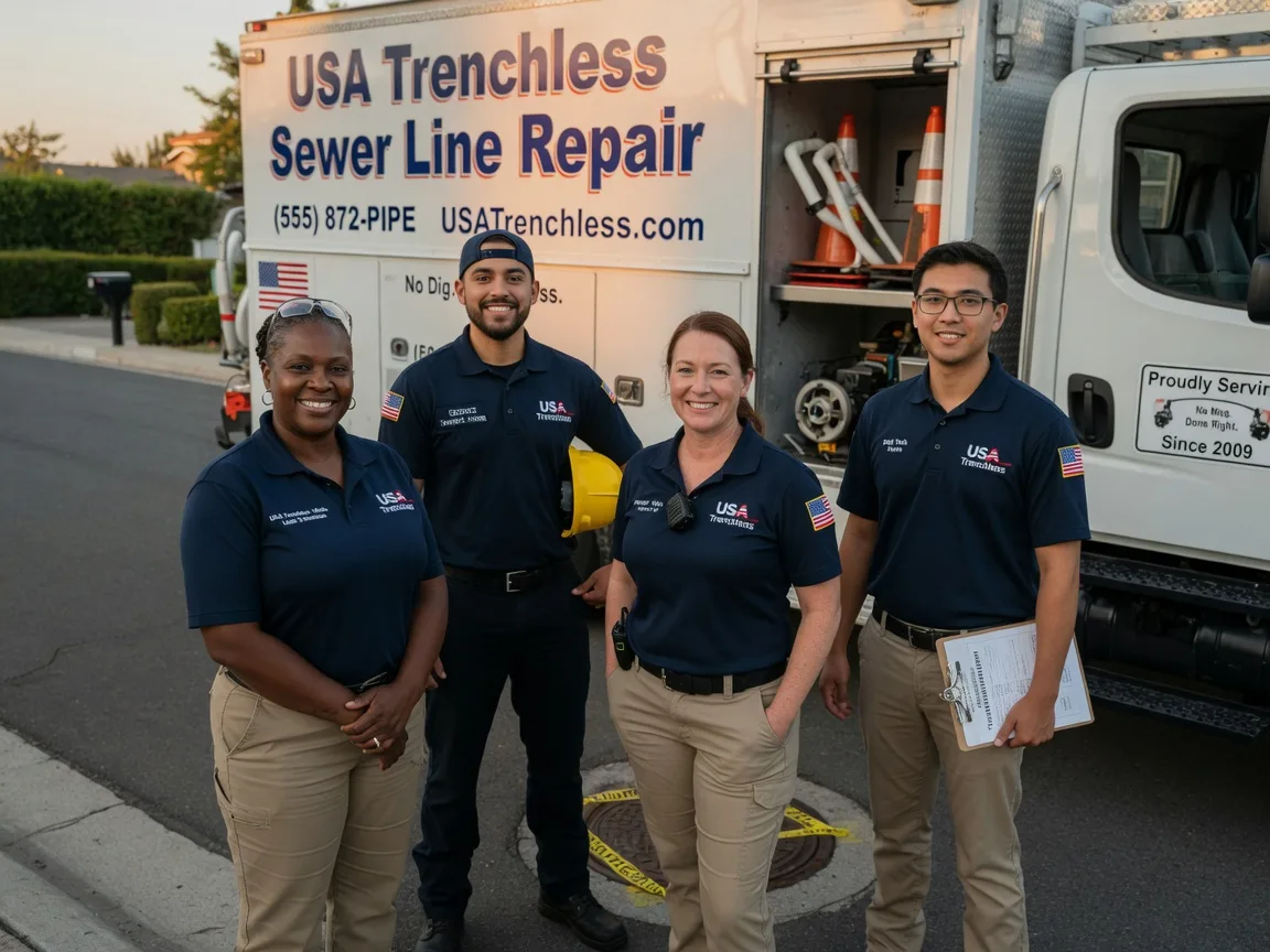 Sewer Line Repair company in Chester, TX